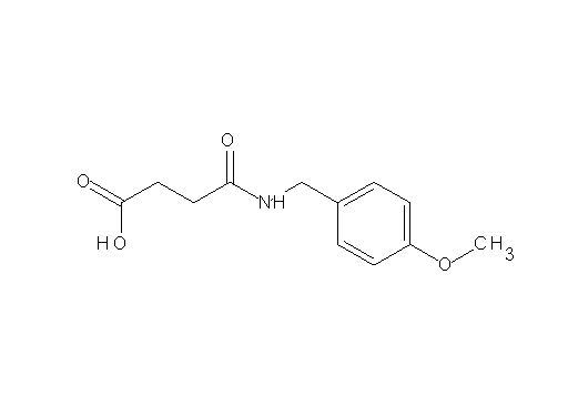 4-[(4-methoxybenzyl)amino]-4-oxobutanoic acid