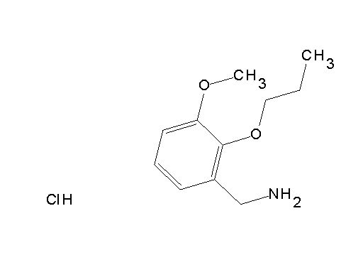 (3-methoxy-2-propoxybenzyl)amine hydrochloride - Click Image to Close