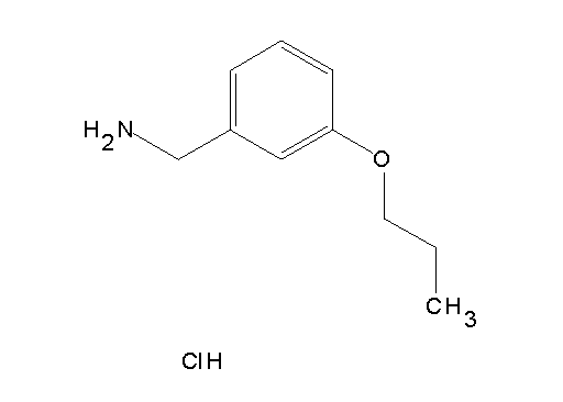(3-propoxybenzyl)amine hydrochloride