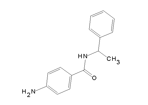 4-amino-N-(1-phenylethyl)benzamide