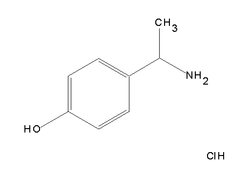4-(1-aminoethyl)phenol hydrochloride - Click Image to Close