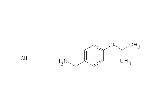 (4-isopropoxybenzyl)amine hydrochloride