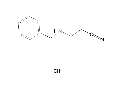 3-(benzylamino)propanenitrile hydrochloride