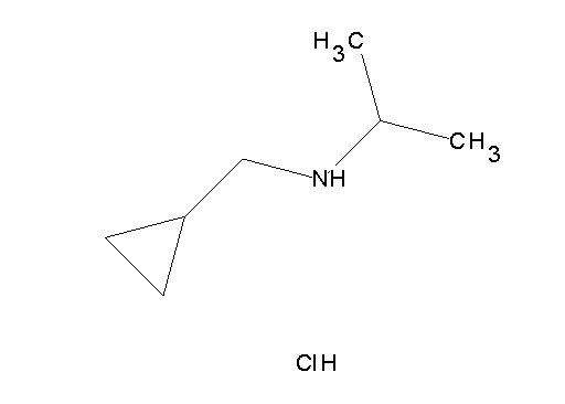 N-(cyclopropylmethyl)-2-propanamine hydrochloride