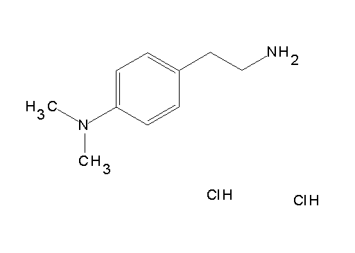 [4-(2-aminoethyl)phenyl]dimethylamine dihydrochloride