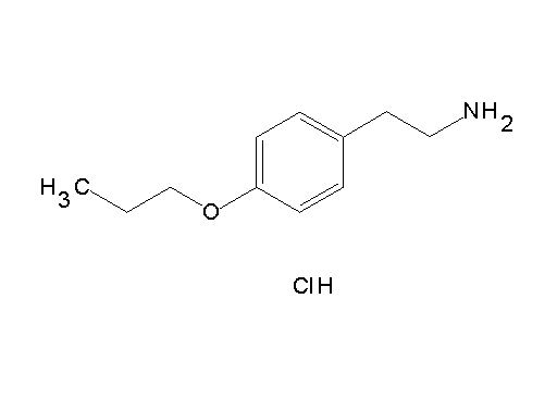 [2-(4-propoxyphenyl)ethyl]amine hydrochloride