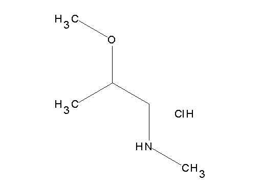 (2-methoxypropyl)methylamine hydrochloride