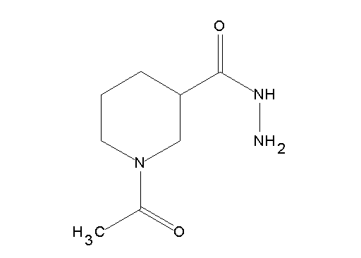 1-acetyl-3-piperidinecarbohydrazide
