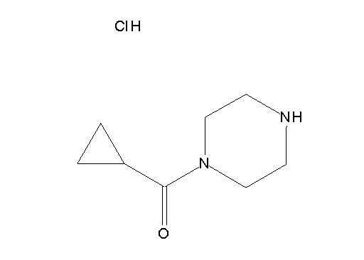 1-(cyclopropylcarbonyl)piperazine hydrochloride