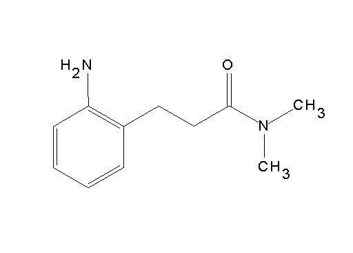 3-(2-aminophenyl)-N,N-dimethylpropanamide 3-(2-aminophenyl)-N,N-dimethylpropanamide