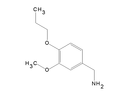 (3-methoxy-4-propoxybenzyl)amine