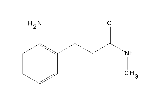 3-(2-aminophenyl)-N-methylpropanamide 3-(2-aminophenyl)-N-methylpropanamide