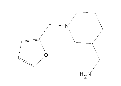 1-[1-(2-furylmethyl)-3-piperidinyl]methanamine