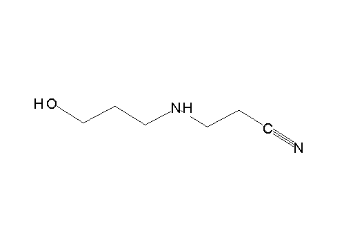 3-[(3-hydroxypropyl)amino]propanenitrile