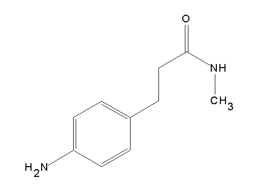 3-(4-aminophenyl)-N-methylpropanamide - Click Image to Close