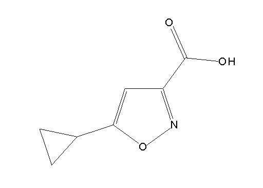 5-cyclopropyl-3-isoxazolecarboxylic acid