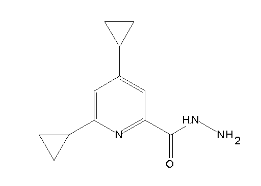 4,6-dicyclopropyl-2-pyridinecarbohydrazide
