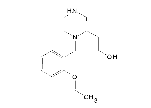 2-[1-(2-ethoxybenzyl)-2-piperazinyl]ethanol