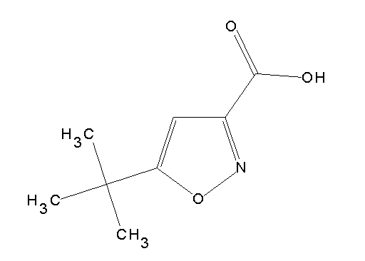 5-tert-butyl-3-isoxazolecarboxylic acid