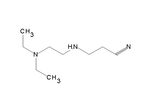 3-{[2-(diethylamino)ethyl]amino}propanenitrile