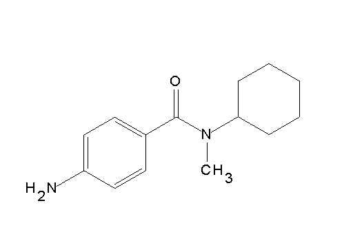 4-amino-N-cyclohexyl-N-methylbenzamide