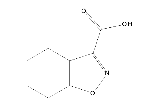 4,5,6,7-tetrahydro-1,2-benzisoxazole-3-carboxylic acid