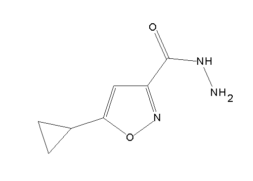 5-cyclopropyl-3-isoxazolecarbohydrazide