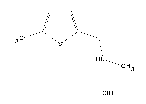 N-methyl-1-(5-methyl-2-thienyl)methanamine hydrochloride