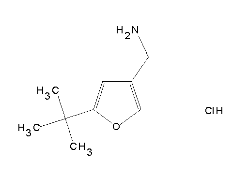 [(5-tert-butyl-3-furyl)methyl]amine hydrochloride