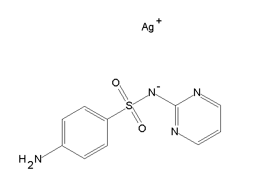 Silver(1+) [(4-aminophenyl)sulfonyl](2-pyrimidinyl)azanide
