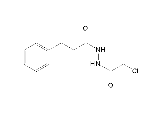 N'-(chloroacetyl)-3-phenylpropanohydrazide
