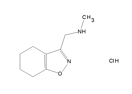 N-methyl-1-(4,5,6,7-tetrahydro-1,2-benzisoxazol-3-yl)methanamine hydrochloride