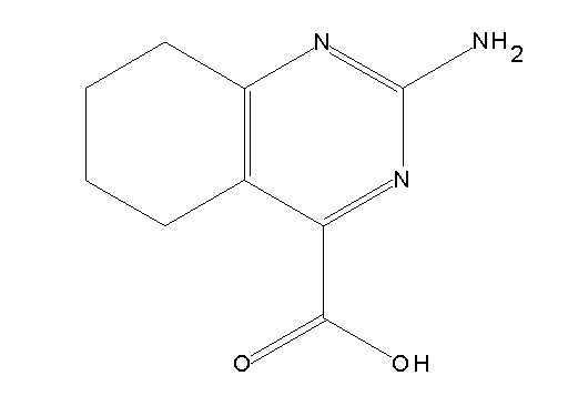 2-amino-5,6,7,8-tetrahydro-4-quinazolinecarboxylic acid