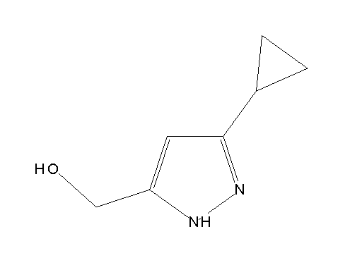 (3-cyclopropyl-1H-pyrazol-5-yl)methanol - Click Image to Close