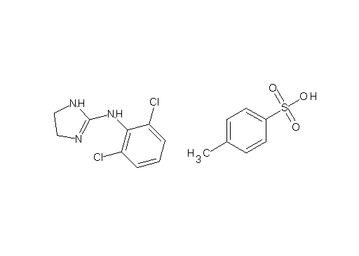 N-(2,6-dichlorophenyl)-4,5-dihydro-1H-imidazol-2-amine 4-methylbenzenesulfonate