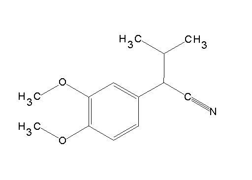 2-(3,4-dimethoxyphenyl)-3-methylbutanenitrile