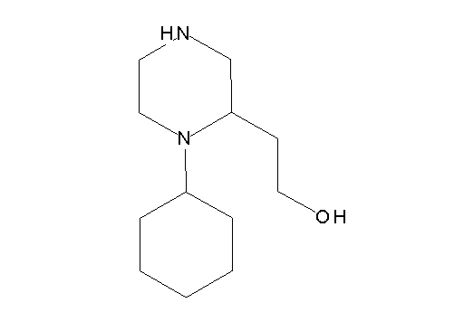 2-(1-cyclohexyl-2-piperazinyl)ethanol