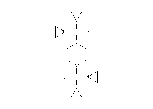 1,4-bis[bis(1-aziridinyl)phosphoryl]piperazine