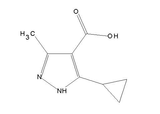 5-cyclopropyl-3-methyl-1H-pyrazole-4-carboxylic acid