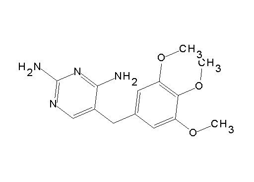 5-(3,4,5-trimethoxybenzyl)-2,4-pyrimidinediamine - Click Image to Close