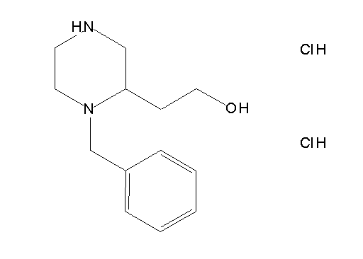 2-(1-benzyl-2-piperazinyl)ethanol dihydrochloride