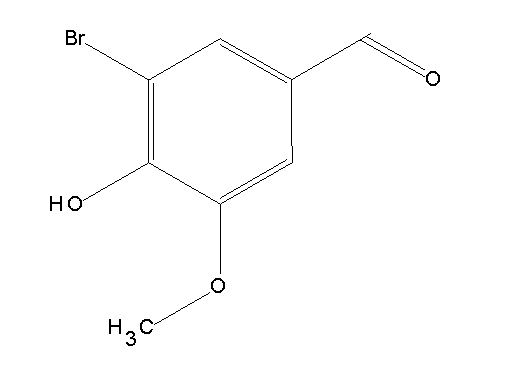 3-bromo-4-hydroxy-5-methoxybenzaldehyde