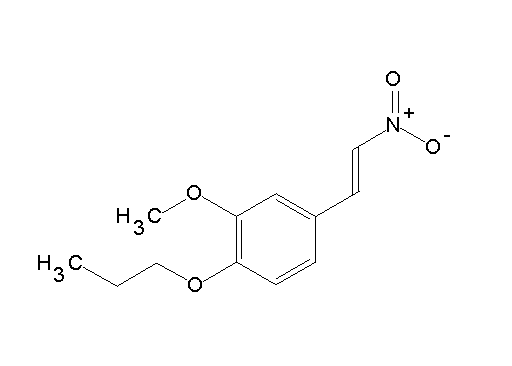 2-methoxy-4-(2-nitrovinyl)-1-propoxybenzene - Click Image to Close
