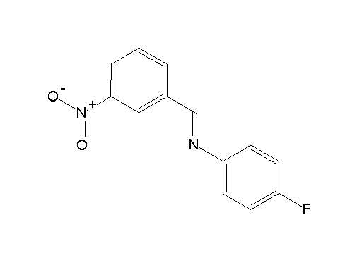 (4-fluorophenyl)(3-nitrobenzylidene)amine
