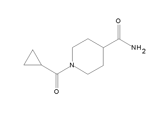 1-(cyclopropylcarbonyl)-4-piperidinecarboxamide - Click Image to Close