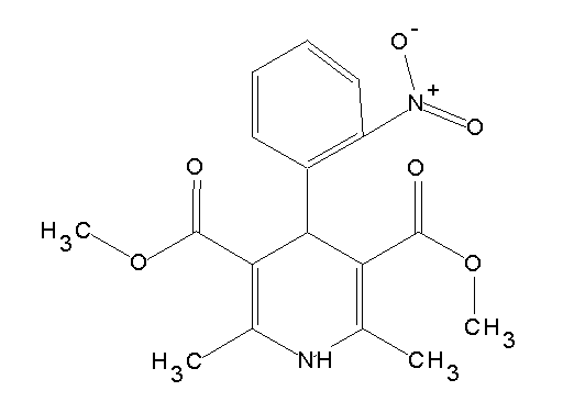 dimethyl 2,6-dimethyl-4-(2-nitrophenyl)-1,4-dihydro-3,5-pyridinedicarboxylate