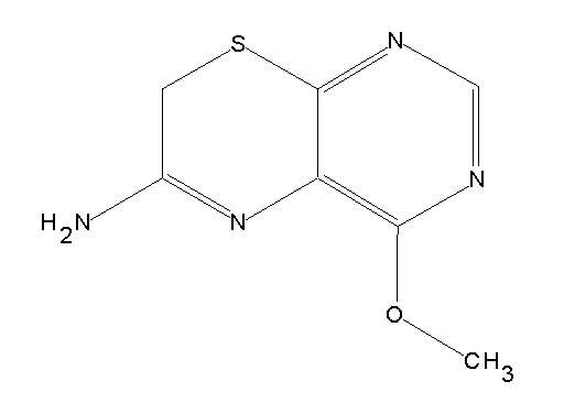 4-methoxy-7H-pyrimido[4,5-b][1,4]thiazin-6-amine