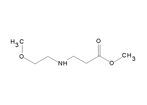 methyl N-(2-methoxyethyl)-b-alaninate - Click Image to Close