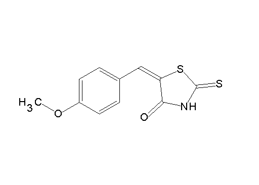 5-(4-methoxybenzylidene)-2-thioxo-1,3-thiazolidin-4-one