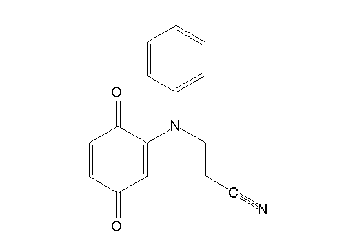 3-[(3,6-dioxo-1,4-cyclohexadien-1-yl)(phenyl)amino]propanenitrile - Click Image to Close